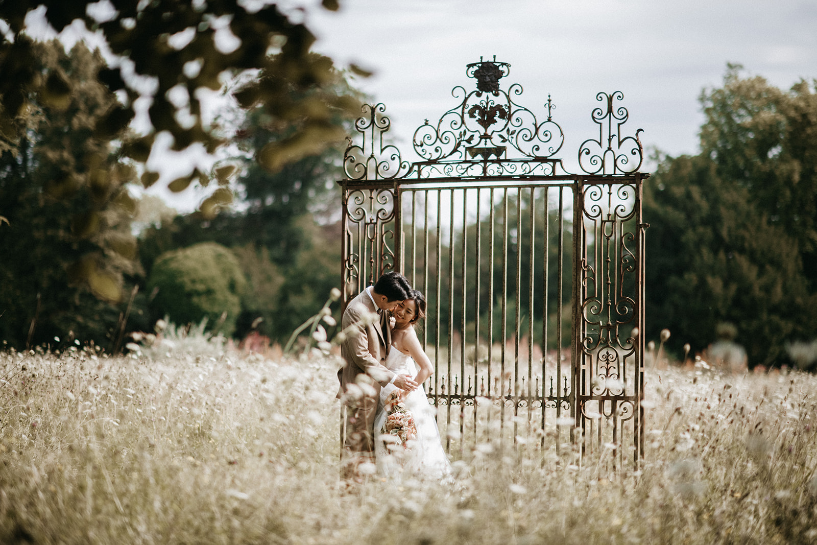 Film-inspired mood — iron gate field